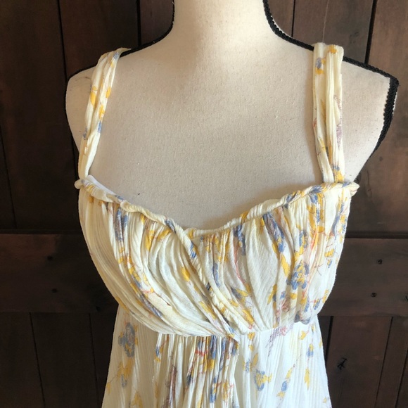 FREE PEOPLE Floral Babydoll Tank - Picture 2 of 5